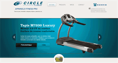 Desktop Screenshot of circle-fitness.fr